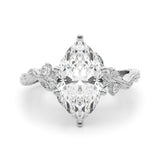 Nature-Inspired Diamond Engagement Ring - Image 25