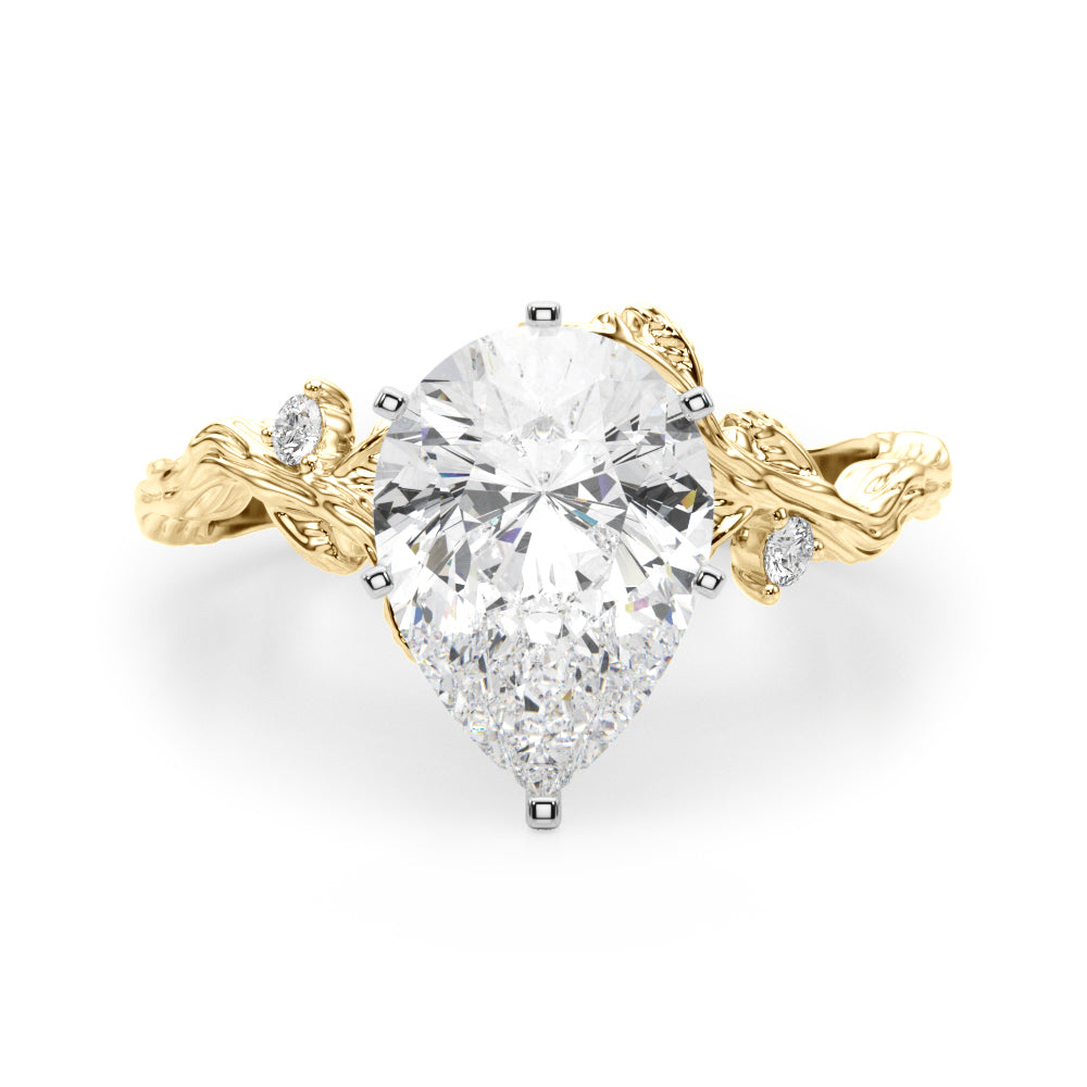 Nature-Inspired Diamond Engagement Ring - Image 84