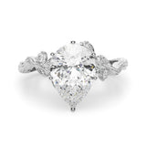 Nature-Inspired Diamond Engagement Ring - Image 86
