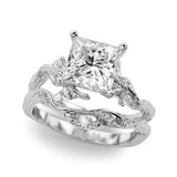 Nature-Inspired Diamond Engagement Ring - Image 4