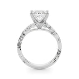 Nature-Inspired Diamond Engagement Ring - Image 9