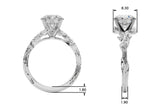 Nature-Inspired Diamond Engagement Ring - Image 51