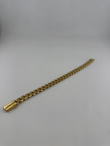 18K Solid Gold Royal Cuban Link Bracelet – 9mm - Image 2