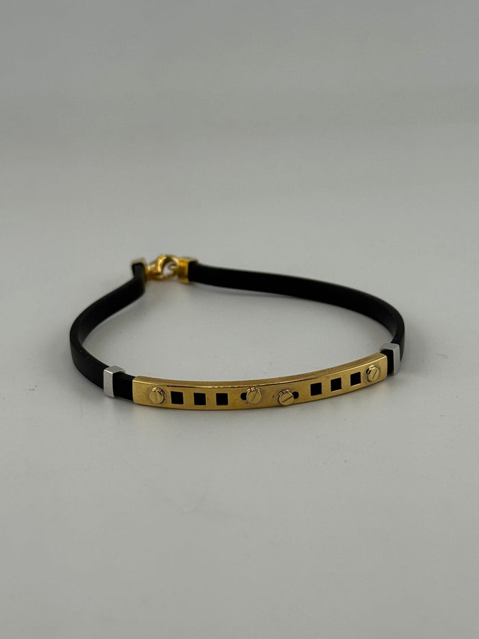 The Noir Signature Bracelet – 18K Solid Gold