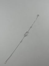 925 sterling Silver Clasp Bracelet | Premium CZ - Image 2
