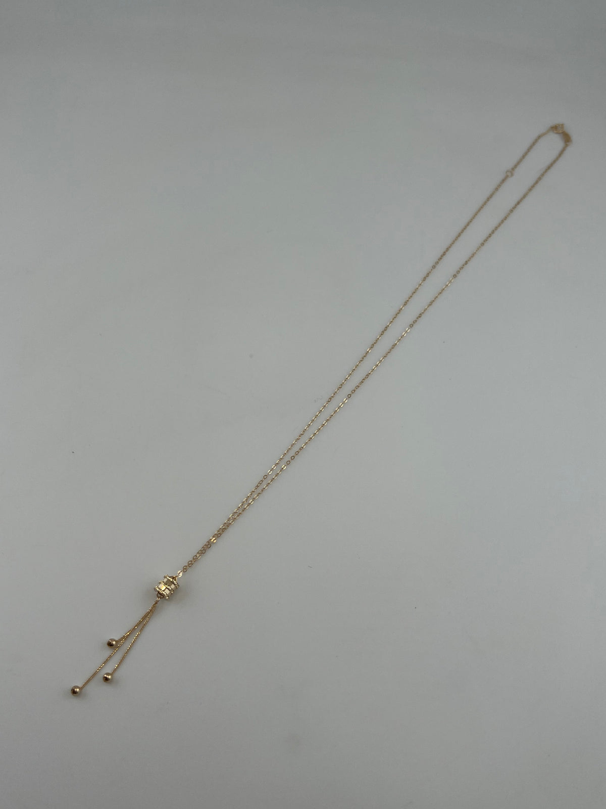 The Solé Drop Necklace — 18K Solid Gold - Image 3
