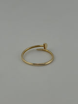 Dainty half nail ring - Image 3