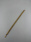 18K Solid Gold Royal Cuban Link Bracelet