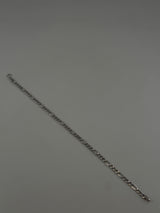 Figaro Bracelet — 18K Solid Gold - Image 1