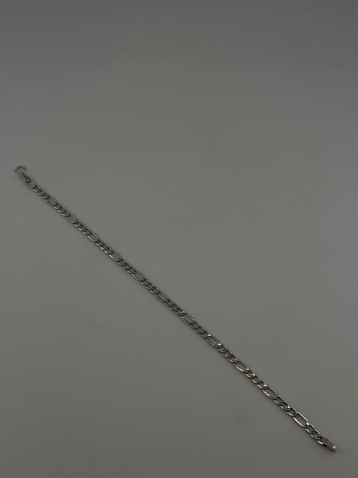 Figaro Bracelet — 18K Solid Gold
