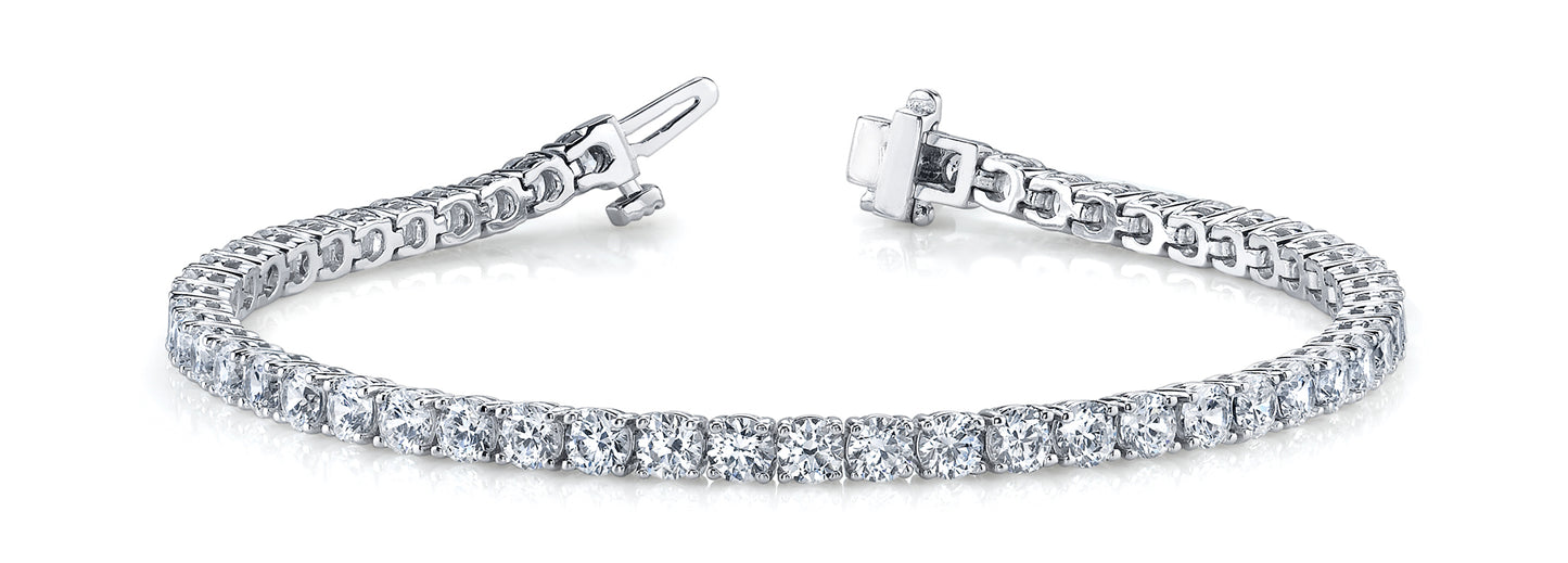 2 Carats Classic Diamond Tennis Bracelet