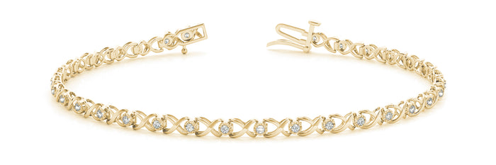 Intertwined Love Bracelet
