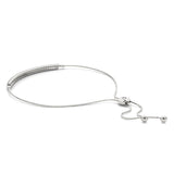 Two-Row Adjustable Diamond Bracelet - Image 6