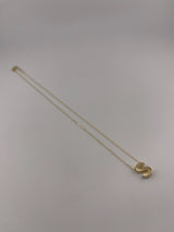 18K Yellow Gold Initial Letter Necklace - Image 14