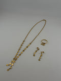 Sunburst – 18K Solid Gold Jewelry Set