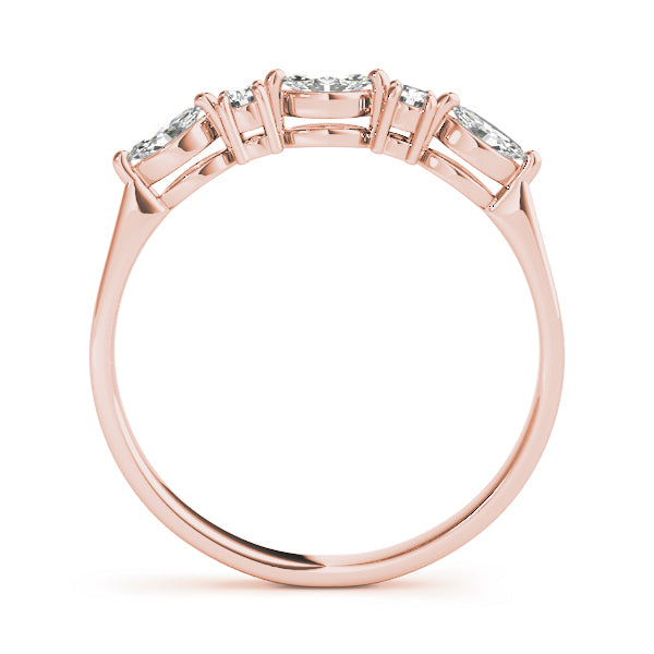 Timeless Fancy Baguette Wedding Band - Image 5