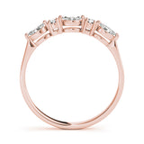 Timeless Fancy Baguette Wedding Band - Image 5
