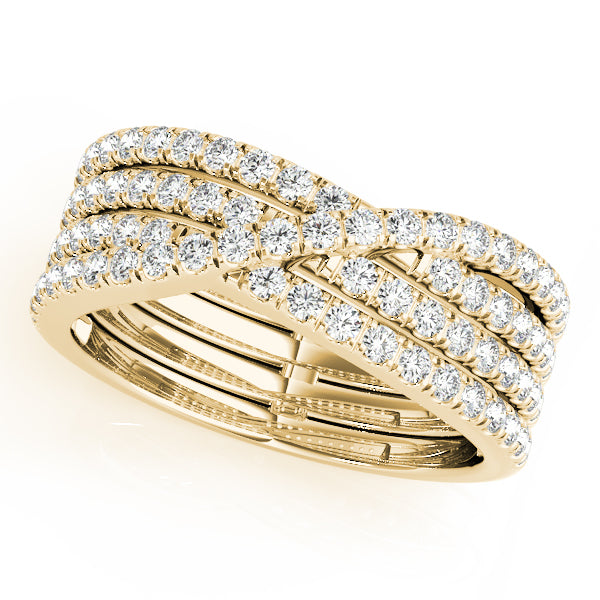 Multi-Row Diamond Eternity Band
