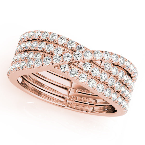 Multi-Row Diamond Eternity Band