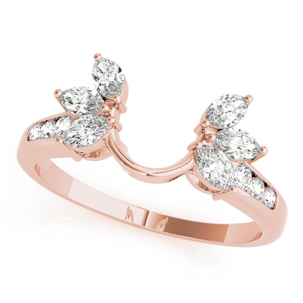 Radiant Pear & Marquise Wrap Band