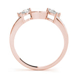 Radiant Pear & Marquise Wrap Band - Image 5