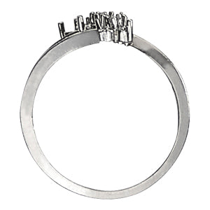 Floral Diamond Fahion Ring - Image 2