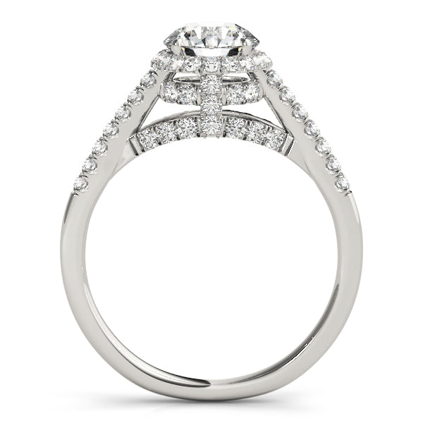 Twisted Halo Diamond Ring - Image 10