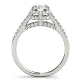 Twisted Halo Diamond Ring - Image 10