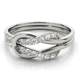 Knotted Diamond Ring - Image 9