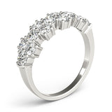 Cluster Diamond Wedding Band - Image 3