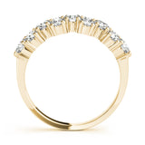 Cluster Diamond Wedding Band - Image 11