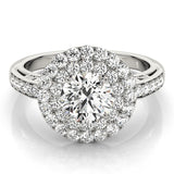 Radiant Halo Diamond Ring - Image 11