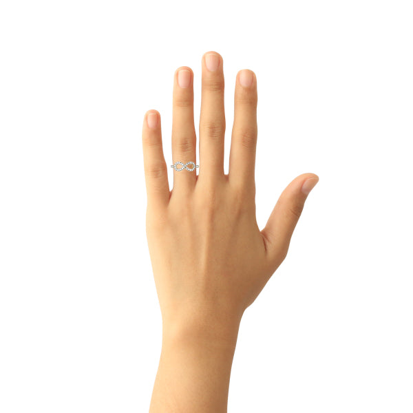 Infinity Diamond Ring - Image 10