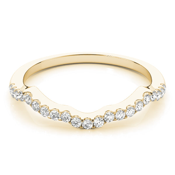 Split Shank Diamond Wedding Band 1/2ct - Image 4