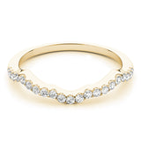 Split Shank Diamond Wedding Band 1/2ct - Image 4