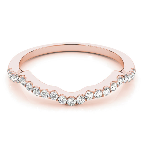 Split Shank Diamond Wedding Band 1/2ct - Image 5