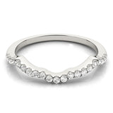 Split Shank Diamond Wedding Band 1/2ct - Image 6