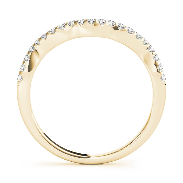 Split Shank Diamond Wedding Band 1/2ct - Image 7