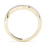 Split Shank Diamond Wedding Band 1/2ct - Image 7