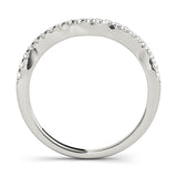 Split Shank Diamond Wedding Band 1/2ct - Image 9