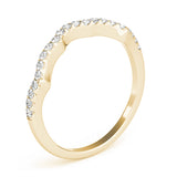Split Shank Diamond Wedding Band 1/2ct - Image 10