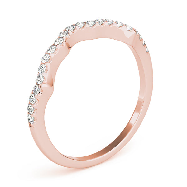 Split Shank Diamond Wedding Band 1/2ct - Image 11