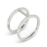 Double Bar Diamond Ring - Image 10