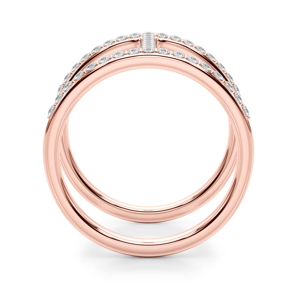 Double Bar Diamond Ring - Image 4