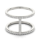 Double Bar Diamond Ring - Image 12