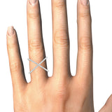 Intersecting Diamonds Ring - Image 13