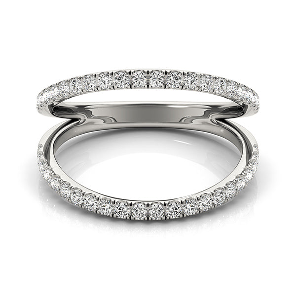 Double Row Diamond Fashion Ring - Image 3