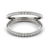 Double Row Diamond Fashion Ring - Image 3
