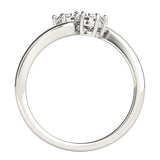 Intertwined Two-Stone Diamond Ring - Image 3