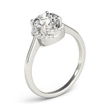 Double Halo Diamond Ring Complete 2 carats Center Diamond - Image 5